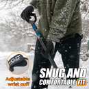 HANDLANDY 12 Pairs Bulk Waterproof Work Gloves for Cold Weather, Insulated Winter Freezer Work Gloves for Men Women 11175