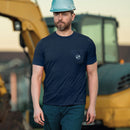 HANDLANDY Work Shirt Mens T-Shirt Cotton Tee C2401