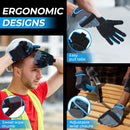 Handlandy Men Women Mechanic Working Gloves Touch Screen 6035 (11/13/15/17 Pairs)