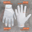HANDLANDY Baseball Batting Gloves for Adult Youth, Grip Breathable Softball Batting Gloves Fit Men Kids Boys Girls 836