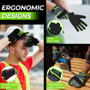 Handlandy Men Women Utility Work Glove UltraLight Touch Screen 6035GN