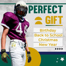 HANDLANDY Football Gloves, Sticky Receiver Gloves,Super Grip Football Glove Best Gift for Men,Women,Boys,Girls S805BG