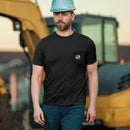 HANDLANDY Work Shirt Mens T-Shirt Cotton Tee C2401