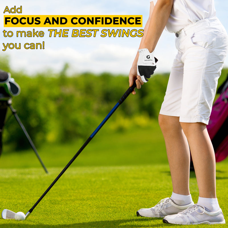 HANDLANDY Youth Golf Glove, Left Hand Kids Golf Gloves for Junior Toddler Boys Girls 834WB