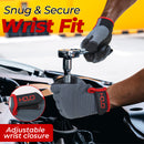 Handlandy Hi-Vis Orange Gloves Touch screen Mens Work Utility 5972OG