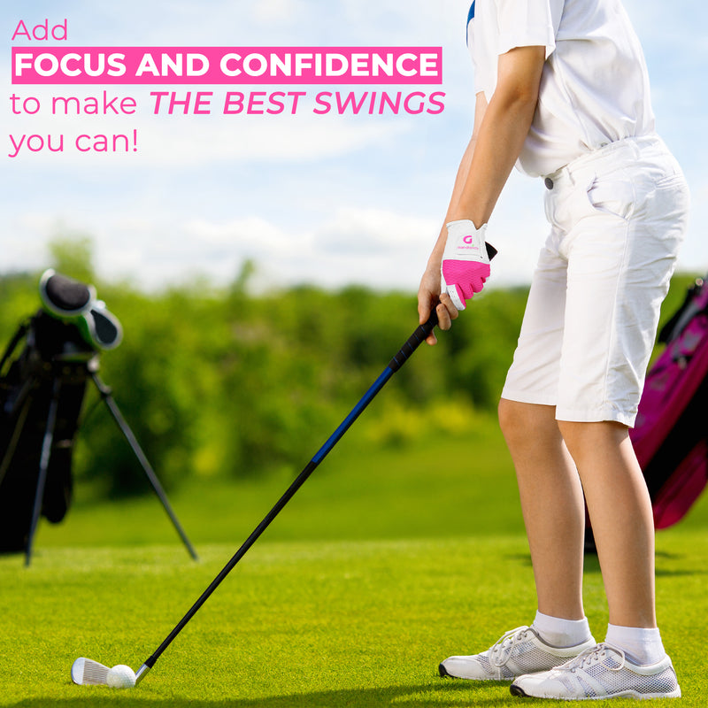 HANDLANDY Youth Golf Glove, Left Hand Kids Golf Gloves for Junior Toddler Boys Girls KL834