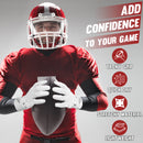 HANDLANDY Youth&Adult Football Gloves, Sticky Receiver Gloves,Super Grip Football Glove Best Gift  S805