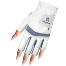 Womens Fingerless Golf Glove Left Hand, Breathable Ladies Summer Half Finger Golf Glove with Non-Slip Grip L842