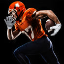 HANDLANDY Lineman Gloves for Men, Grippy Padded Offensive Football Gloves for Adult S752