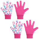 Handlandy Kids Gardening Gloves Cotton Butterfly Great Comfort 509394
