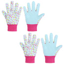 Handlandy Kids Gardening Gloves Cotton Butterfly Great Comfort 509394