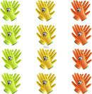 Handlandy Children Gardening Gloves with Rubber Coated Palm 51404142 (3/6/12 Pairs)