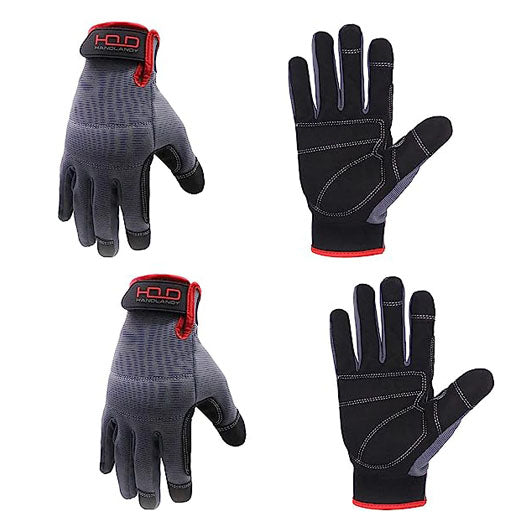 Handlandy Wholesale Men Women Mechanic Working Gloves Touch Screen 603