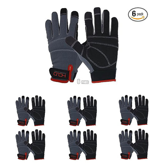 Handlandy Wholesale Men Work Mechanics Gloves Heavy Duty Touchscreen Impact  6081