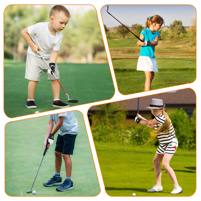 HANDLANDY Youth Golf Glove, Left Hand Kids Golf Gloves for Junior Toddler Boys Girls KL834