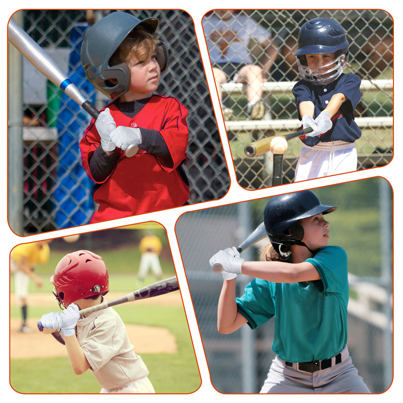 HANDLANDY Baseball Batting Gloves for Adult Youth, Grip Breathable Softball Batting Gloves Fit Men Kids Boys Girls 836