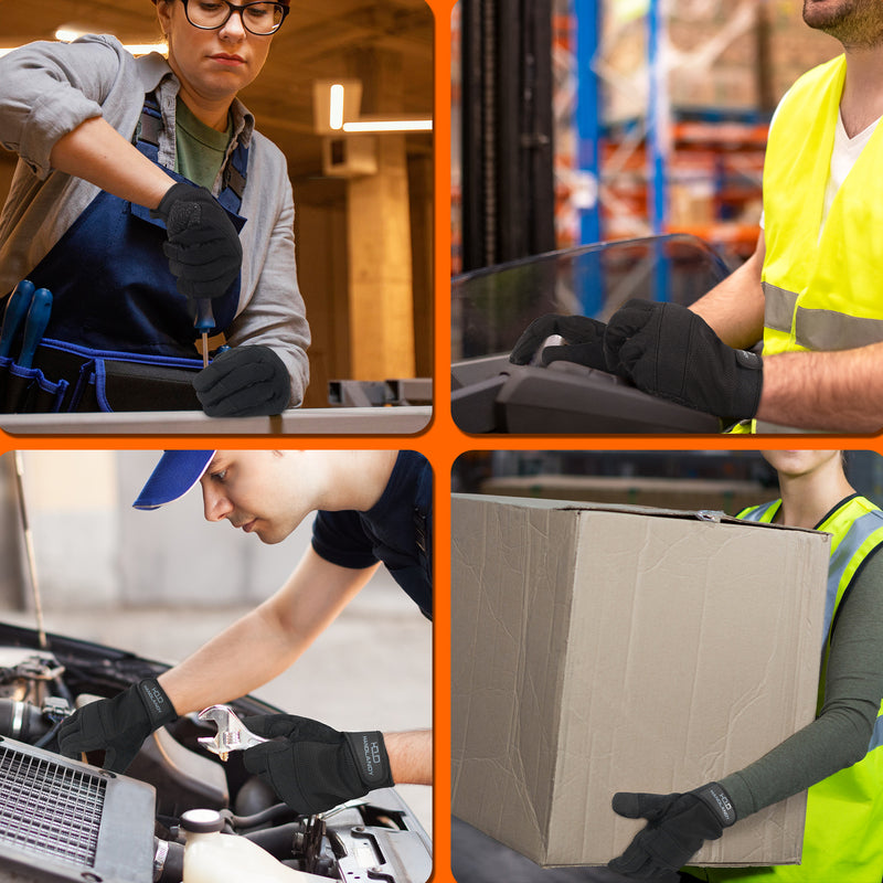 HANDLANDY Flexible Safety Utility Touch Screen Mechanics Gloves 6295 6296 6361