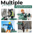 HANDLANDY Winter Work Gloves for Men Women, 3M Thinsulate Insulated, Waterproof Thermal Touchscreen Warm Grip Gloves for Cold Weather, Skiing, Snowboarding, Hiking 8040