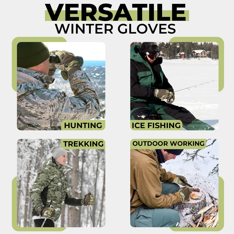 HANDLANDY Thermal Freezer Gloves Waterproof Insulated 8030 8034