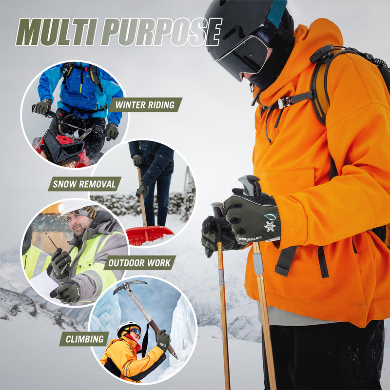 HANDLANDY Thermal Freezer Gloves Waterproof Insulated 8030 8034