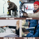 HANDLANDY 12 Pairs Bulk Waterproof Work Gloves for Cold Weather, Insulated Winter Freezer Work Gloves for Men Women 11175