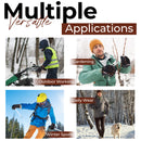 HANDLANDY Winter Work Gloves for Men Women, 3M Thinsulate Insulated, Waterproof Thermal Touchscreen Warm Grip Gloves for Cold Weather, Skiing, Snowboarding, Hiking 8040