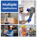 HANDLANDY Mens Work Gloves Touch screen Flexible Breathable 5972