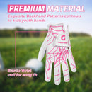 Golf Gloves Kids Junior Toddlers Left Hand Children's Premium Youth Golf Gloves Boys Girls KL823