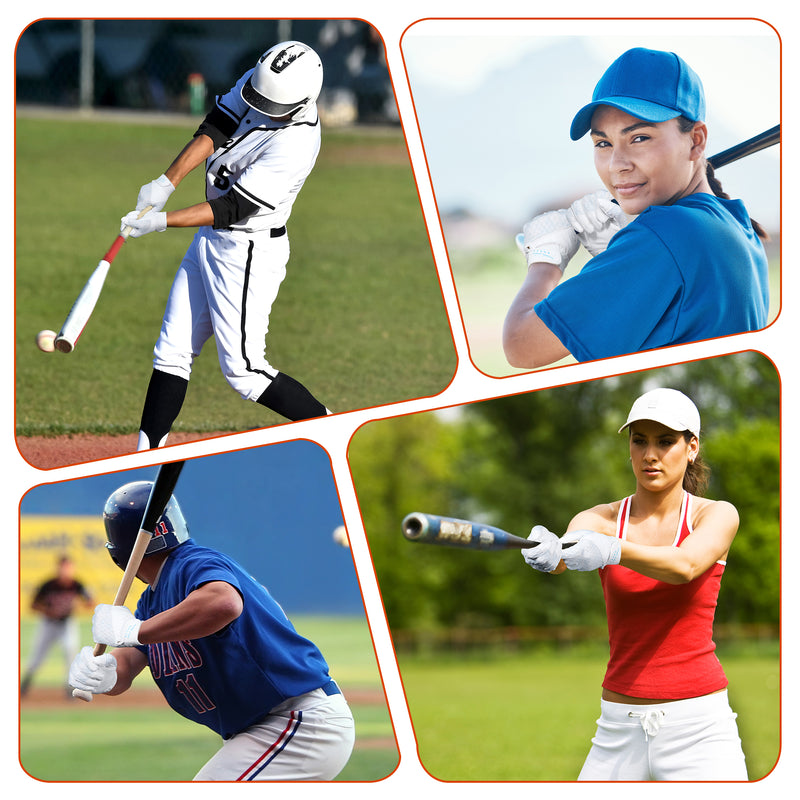 HANDLANDY Baseball Batting Gloves for Adult Youth, Grip Breathable Softball Batting Gloves Fit Men Kids Boys Girls 836