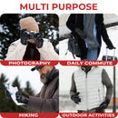 HANDLANDY Genuine Sheepskin Leather Gloves for Men Winter Driving Warm Thermal Wrist Gloves Fleece Lining for Cold Weather 804950