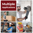 HANDLANDY Mens Work Gloves Touch screen Flexible Breathable 5972