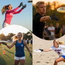 HANDLANDY Ultimate Frisbee Gloves – Flying Disc Golf Gloves for Adults and Youth with Consistent Grip, Lightweight Breathable Fit, Perfect for Throws, Catches, and Disc Sports S816