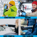 HANDLANDY 12 Pairs Bulk Waterproof Work Gloves for Cold Weather, Insulated Winter Freezer Work Gloves for Men Women 11175