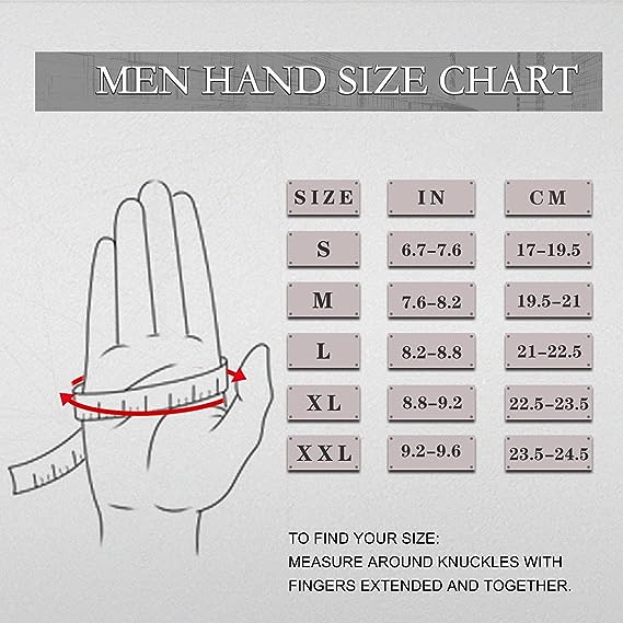 HANDLANDY Bundle - 2 Pairs Heavy Duty Anti Vibration Mechanic Work Gloves with Cowhide Leather Work Gloves