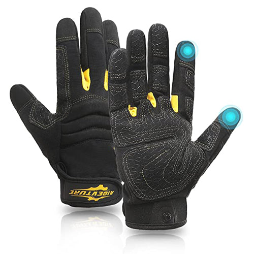 AIGEVTURE Gants généraux utilitaires Great Grip Écran tactile 6225