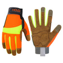 Handlandy Men Work Gloves Reflective Anti Vibration Breathable 5805