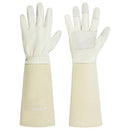 Handlandy Men Women Gardening Gloves Breath Pigskin Leather Long 5067（5/7/9 Pairs）