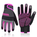 Handlandy Women Work Mechanic Gloves Stretchable Comfortable 6035P