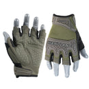 HANDLANDY Fingerlose Arbeitshandschuhe für Herren, taktische Mechanik, 6262