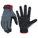 Handlandy Hi-Vis Orange Gloves Touch screen Mens Work Utility 5972OG