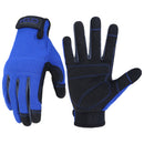 HANDLANDY Mens Work Gloves Touch screen Flexible Breathable 5972