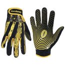 HANDLANDY Youth Football Gloves, High Tack Silicone Grip Kids Flag Receiver Gloves Non Slip Linemens Glove for Kids & Adult S745BG S829