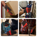 Handlandy Men Work Gloves Reflective Anti Vibration Breathable 5805