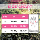 HANDLANDY Gardening Gloves for Women, Breathable Ladies Leather Garden Yard Gloves Best Gift for Gardeners 5219