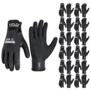 HANDLANDY 12 Pairs Bulk Waterproof Work Gloves for Cold Weather, Insulated Winter Freezer Work Gloves for Men Women 11175
