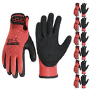 HANDLANDY Waterproof Work Gloves for Cold Weather, Insulated Winter Freezer Work Gloves with Grip for Men Women 11175