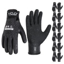 HANDLANDY Waterproof Work Gloves for Cold Weather, Insulated Winter Freezer Work Gloves with Grip for Men Women 11175