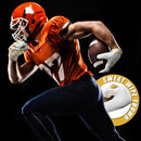 HANDLANDY Lineman Football Gloves for Men, Grip Padded Football Receiver Gloves for Adult S753