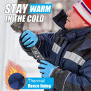 HANDLANDY Waterproof Work Gloves for Cold Weather, Insulated Winter Freezer Work Gloves with Grip for Men Women 11175