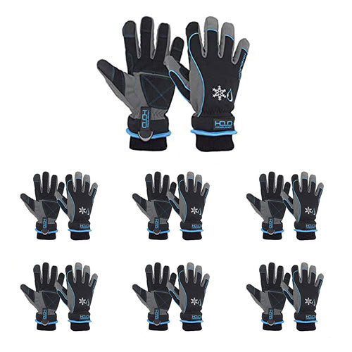 Handlandy 10/12 paires hommes femmes gants d'hiver écran tactile Ski Snowboard 8015